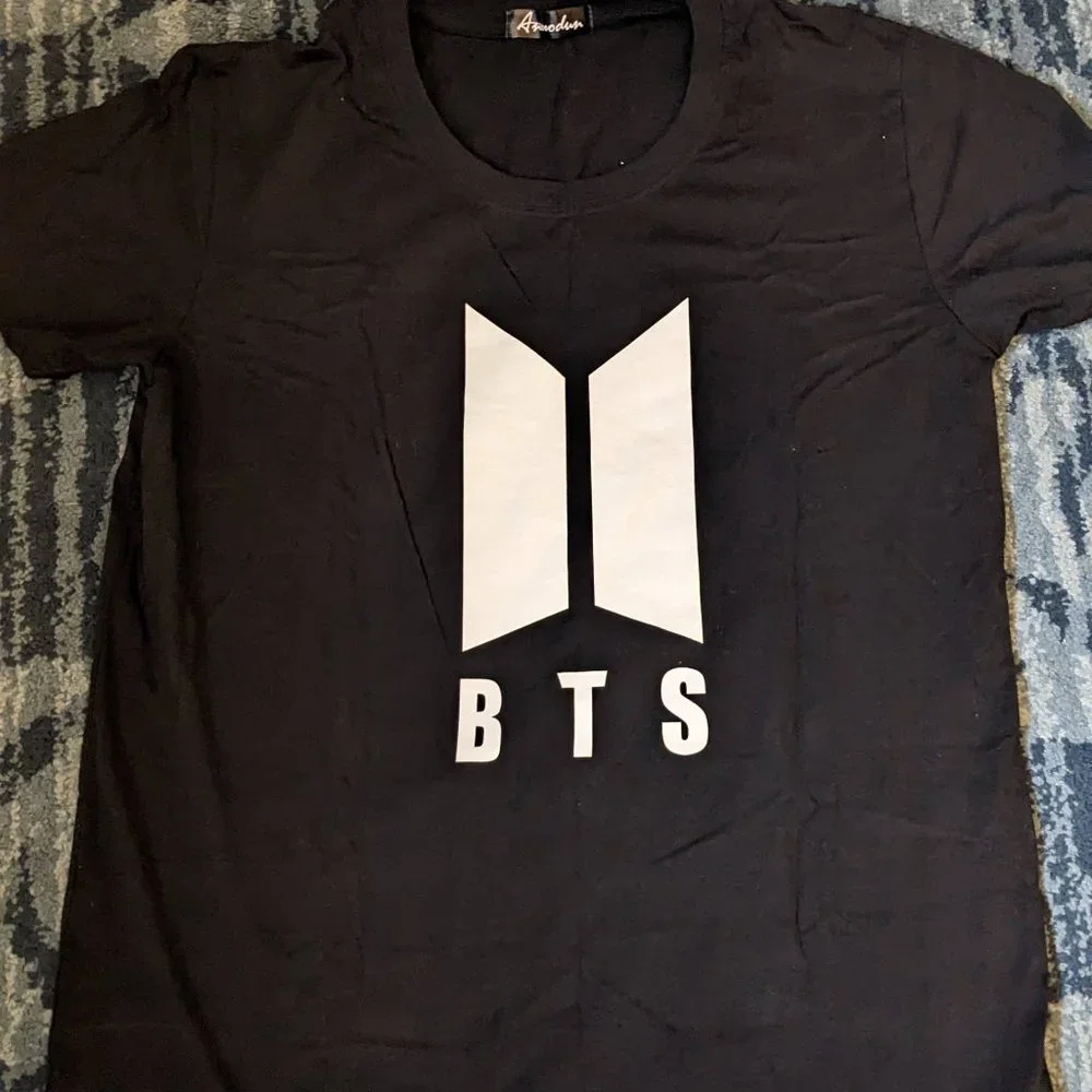 Bts | Tops | Bts Jhope 94 Floral Number Jersey Back Black Tshirt